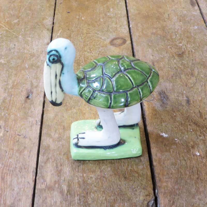 Quople on Stand - based on a quokka, pelican and turtle